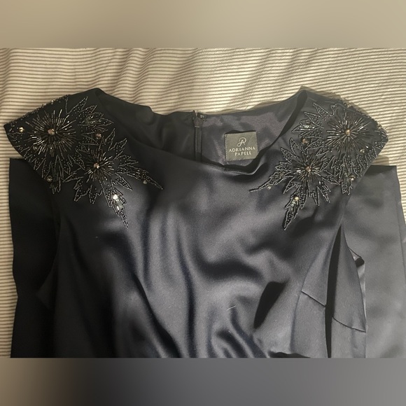 Adrianna Papell Navy Dress 🔷 - Picture 3 of 3